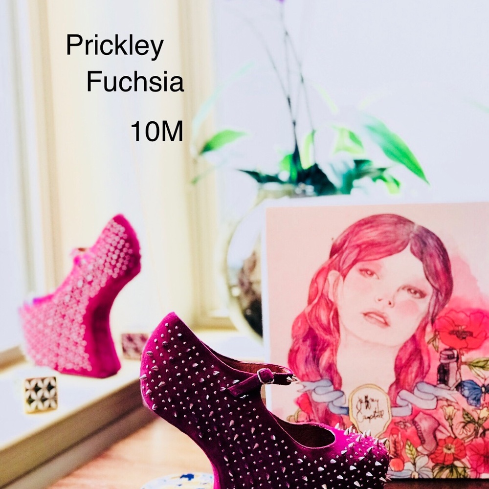 Jeffrey Campbell Rare spiked platforms. PRICKLY - Picture 5 of 8